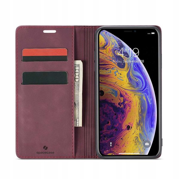 Spacecase Wallet Iphone X/Xs Red zdjęcie 14