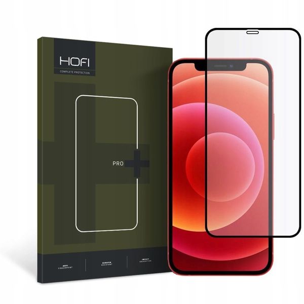 SZKŁO HARTOWANE HOFI FULL PRO+ IPHONE 12 MINI BLACK zdjęcie 1