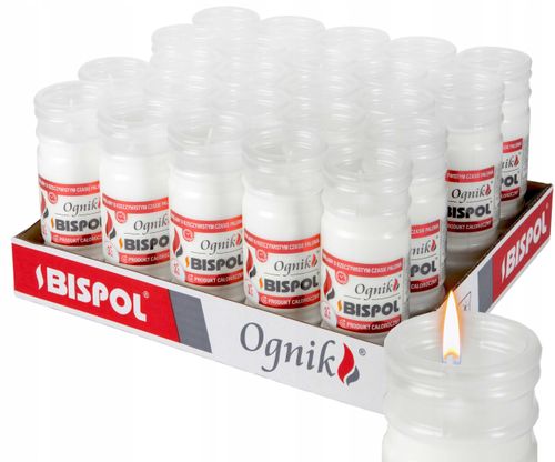 bispol - wkład zalewany ognik wp3 - 24 szt. na Arena.pl