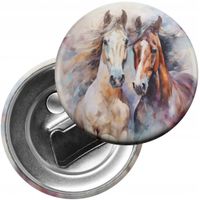 Magnes na lodówkę z otwieraczem KOŃ KONIE JAZDA KONNA HOBBY HORSE