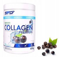 SFD COLLAGEN PREMIUM Kolagen 400 g czarna porzeczka stawy kości skóra