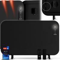 Panel grzewczy IR Cronos MT750TWP Full Black