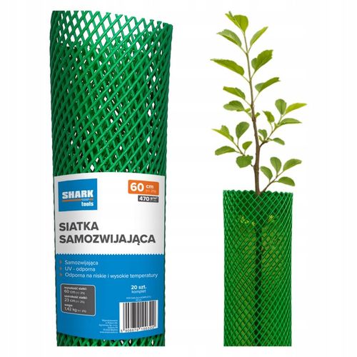 SIATKA Osłonka do drzew do drzewek Ochronna na drzewka samozwijająca na Arena.pl