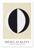 Plakat hilma af klint geometria 40x50 cm