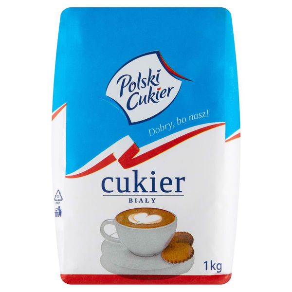 Polski Cukier Cukier biały 1 kg zdjęcie 1