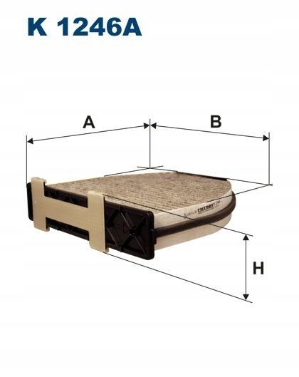FILTRON FILTR KABINY WĘGLOWY zdjęcie 3