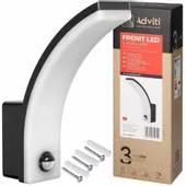 LAMPA KINKIET ZEWNĘTRZNY LED Z CZUJNIK RUCHU ZMIERZCHU ELEWACYJNA 20W