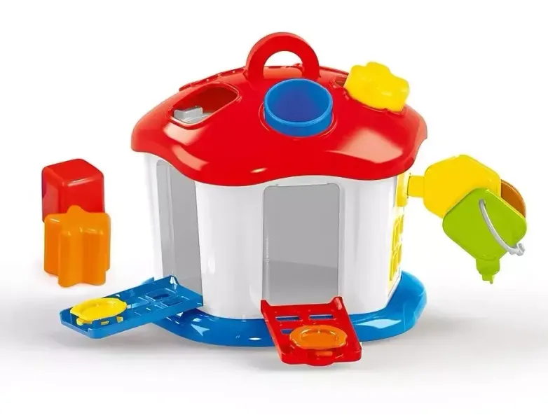 Kolorowy sorter domek zdjęcie 1