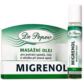 Migrenol roll-on na migrenę sen stres 10ml Dr Popov
