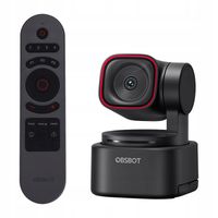OBSBOT Tiny 3 Lite Webcam 4K 48MP AF MF 120fps USB Smart Remote Zestaw