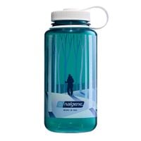 Butelka Nalgene Wide Mouth 1000 ml Trout Landscape Forest - Szeroki Wlew