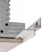 Profil cieniowy dystansowy LED do sufitów z GK (biały)