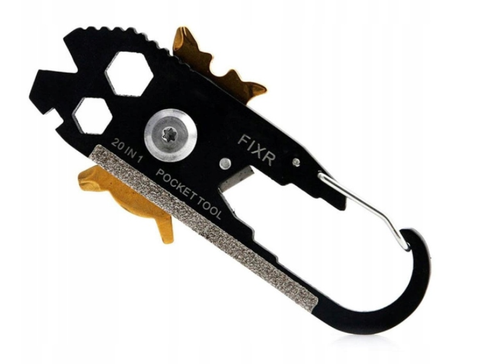 mb-13953 brelok multitool 20w1 karabińczyk na Arena.pl