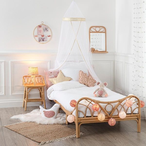 Szafka nocna rattan naturalny zdjęcie 2