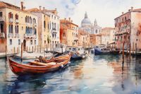 Plakat 91,5x61cm Wenecka Impresja