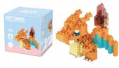 CHARIZARD Figurka Klocki POKEMON 3D Nano Zestaw Go BOX DRAGONITE Zabawka
