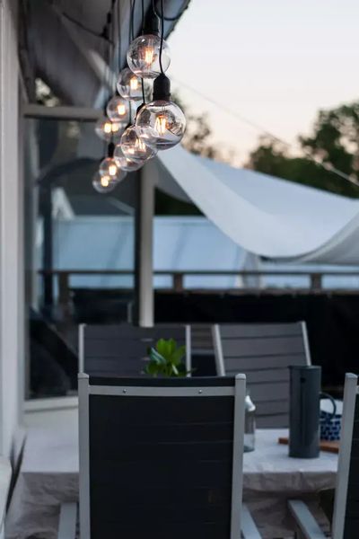Wisząca lampa do ogrodu Garden DECO Start LED 2,9W czarna zdjęcie 2