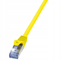 Patchcord LogiLink CQ3067S Cat.6A S/FTP 3m żółty