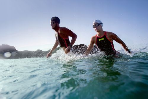 Strój startowy męski kombinezon pływacki basen Powerskin E-Evo Arena UK24 na Arena.pl