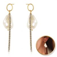 kolczyki ze stali szlachetnej pozłacanej kst3002