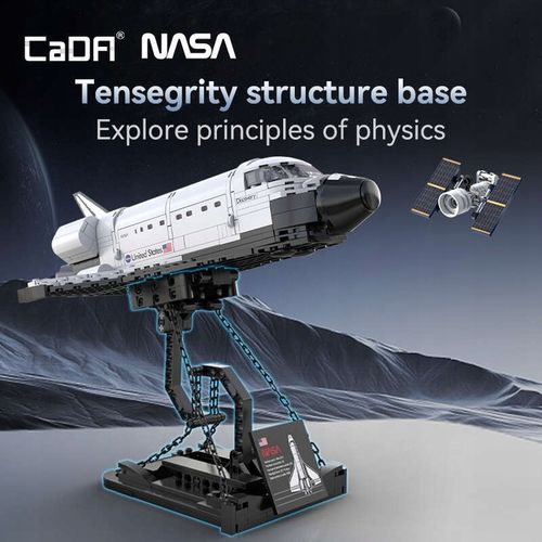 KLOCKI CADA NASA ODKRYWACZ KOSMICZNY SPACE SHUTTLE DISCOVERY 475EL. na Arena.pl