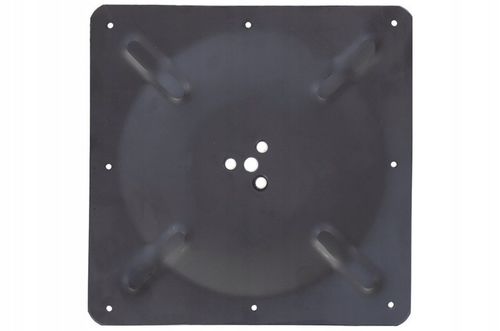 Podstawa noga do stołu nóżka stolika okrągła czarny loft pojedyncza solidna na Arena.pl