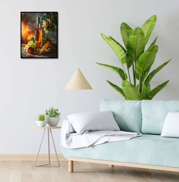 Plakat 40x50cm Bursztynowe Wino zdjęcie 4
