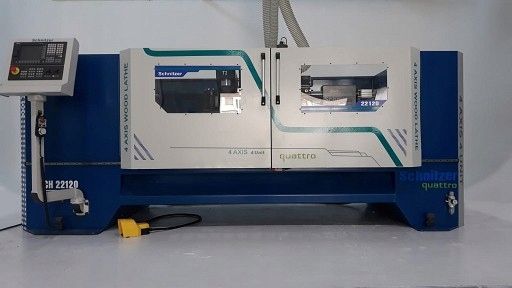 Schnitzer SCH 22120 4x4 - tokarka CNC do drewna zdjęcie 1