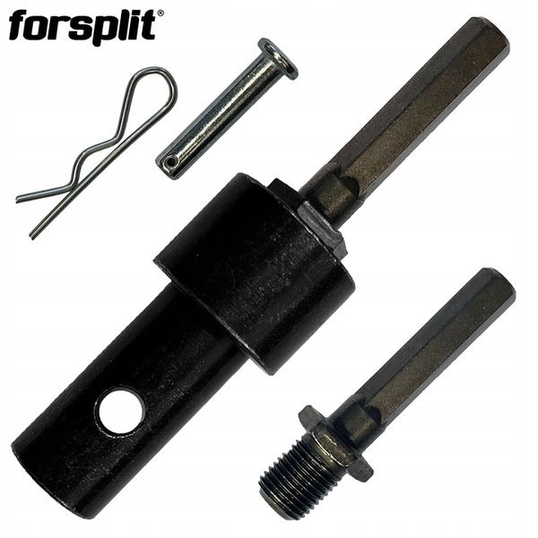 Adapter do wiertarki - Wkrętarka HEX > Wiertło do gleby 20 mm / świder zdjęcie 3