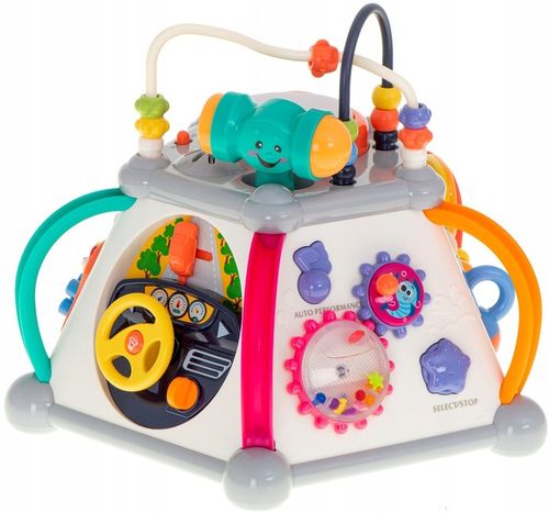 KOSTKA SENSORYCZNA INTERAKTYWNA SORTER EDUKACYJNY na Arena.pl