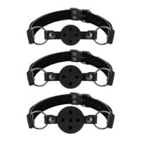 bedroom fantasies - set of 3 ball gags black