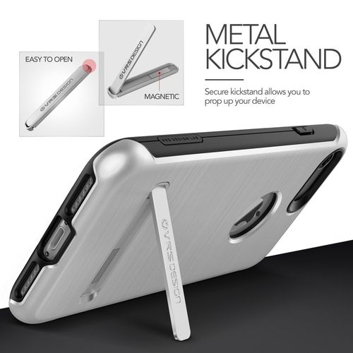 Etui VRS Design Duo Guard iPhone 7 Satin Silver na Arena.pl