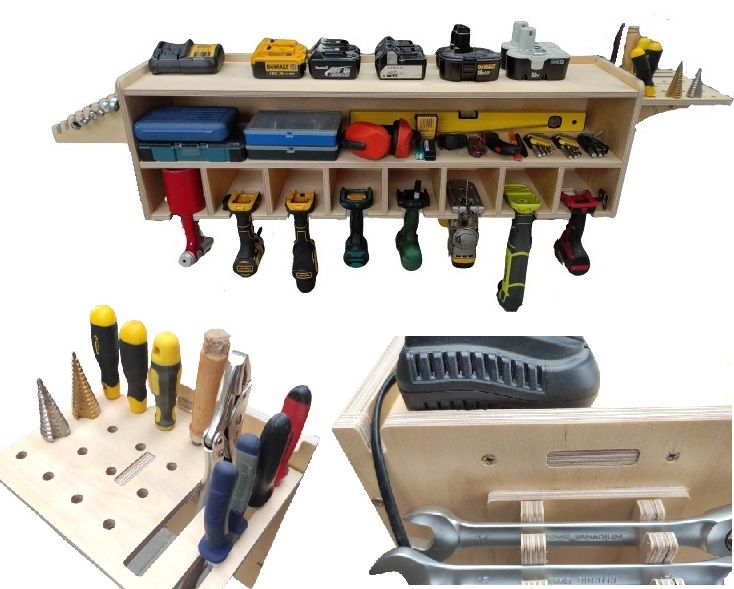 Półka na narzędzia wiertarki zdjęcie 1