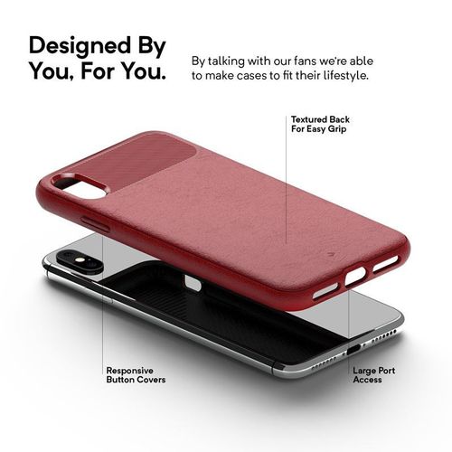 Caseology Vault Case - Etui iPhone Xs Max (Red) na Arena.pl