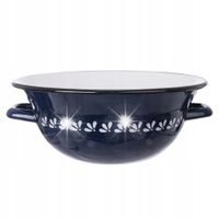 Miska EMALIOWANA misa 26cm 2,5L kuchenna do mieszania ciasta sałatek