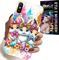 ETUI DO XIAOMI REDMI 9A - KRÓLICZKI, ŚWIĄTECZNE, KRÓLIK, WIELKANOC