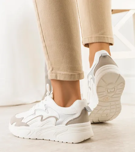 Białe sneakersy Brito 40 na Arena.pl