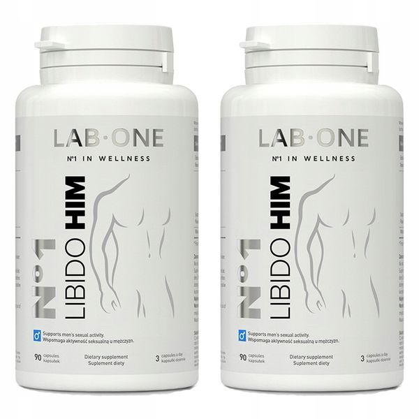 2 x N°1 Libido HIM, Lab One Erekcja Witalność On zdjęcie 1