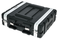 Walizka Thomann Rack Case 3U 19" LEKKI Ściągane pokrywy 55x57,5x20 cm