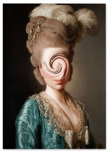 Obraz na płótnie pop art twister portret 80x120 cm na Arena.pl