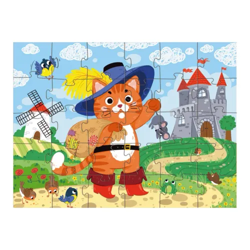 puzzle dodo   ”kot w butach” 300693 na Arena.pl