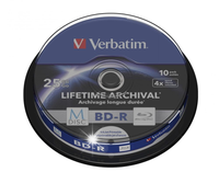M-DISC płyta BD-R 25GB Bluray Verbatim print x10