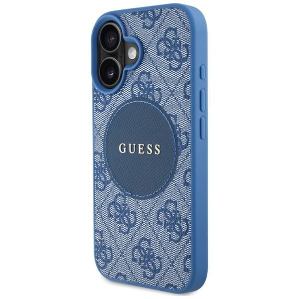 Etui Guess do iPhone 16, Niebieski, MagSafe zdjęcie 2