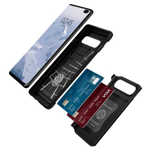 SPIGEN SLIM ARMOR CS GALAXY S10+ PLUS BLACK na Arena.pl
