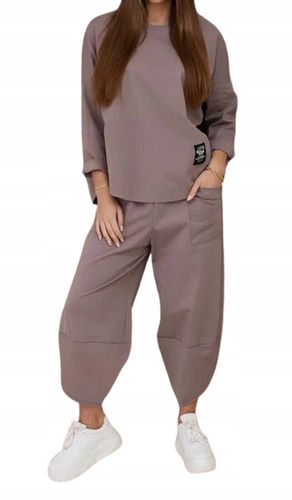 KOMPLET luźny biały na Arena.pl