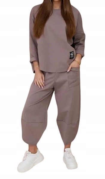 KOMPLET luźny biały zdjęcie 10