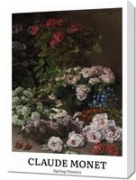 Obraz 50x70cm Design Spring Flowers, Monet Vintage do Salonu