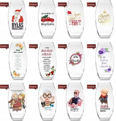 Wazon z grawerem PREZENT na ślub wesele rocznicę na Arena.pl