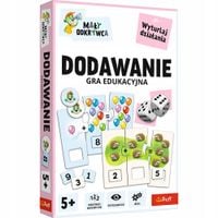 GRA DODAWANIE MAŁY ODKRYWCA RODZINA TREFLIKÓW