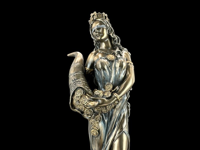 RZEŹBA FORTUNA SYMBOL DOSTATKU VERONESE WU71833A4 zdjęcie 7